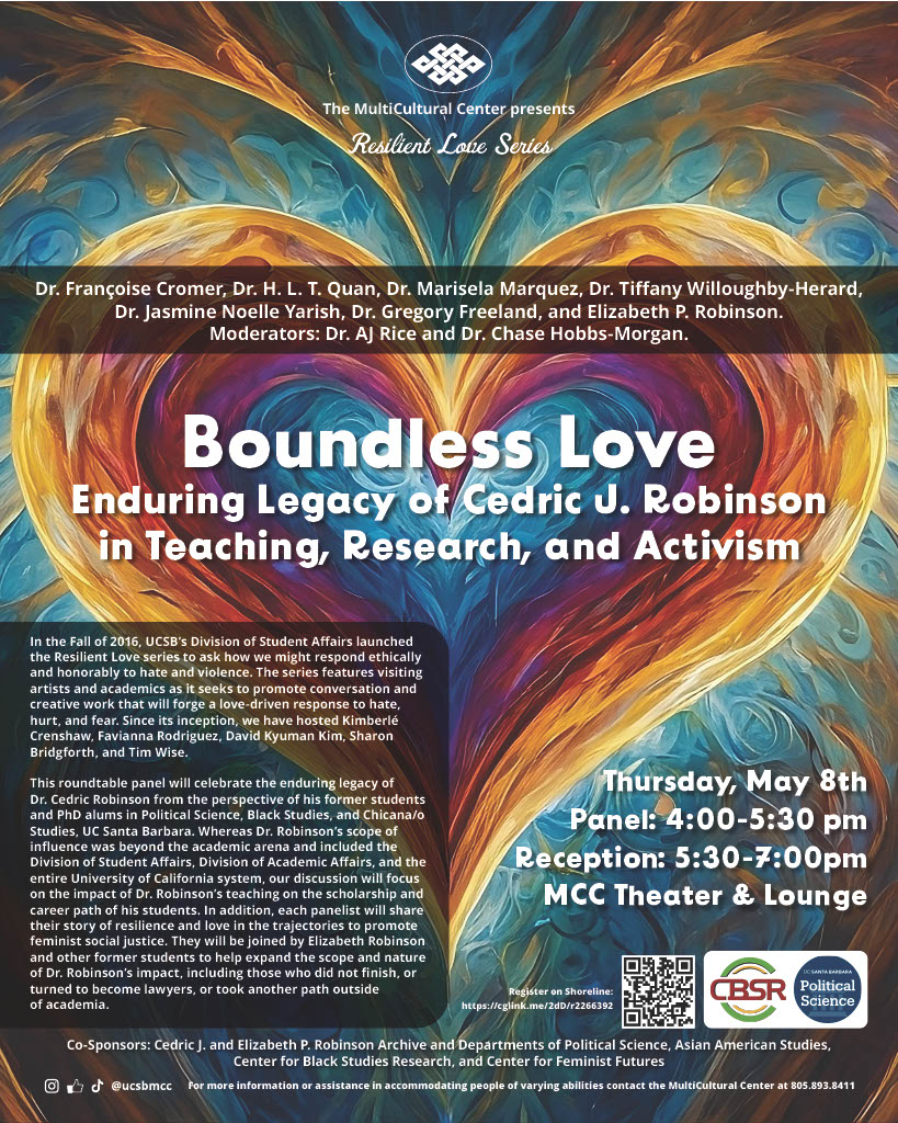 Boundless Love - Enduring Legacy of Cedric J. Robinson in Teaching, Research, and Activism