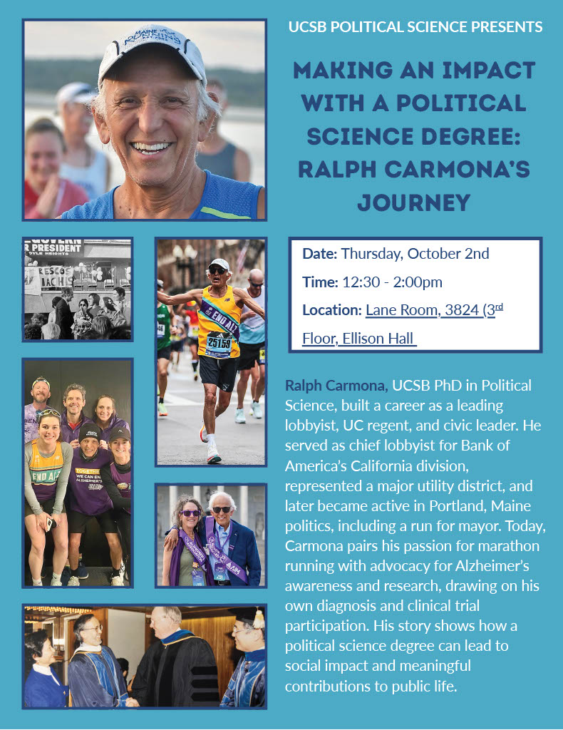 Making an Impact with a Political Science Degree: Ralph Carmona’s Journey - Oct 2nd