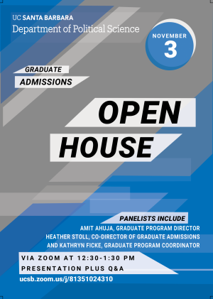 Graduate Admissions Open House Flyer